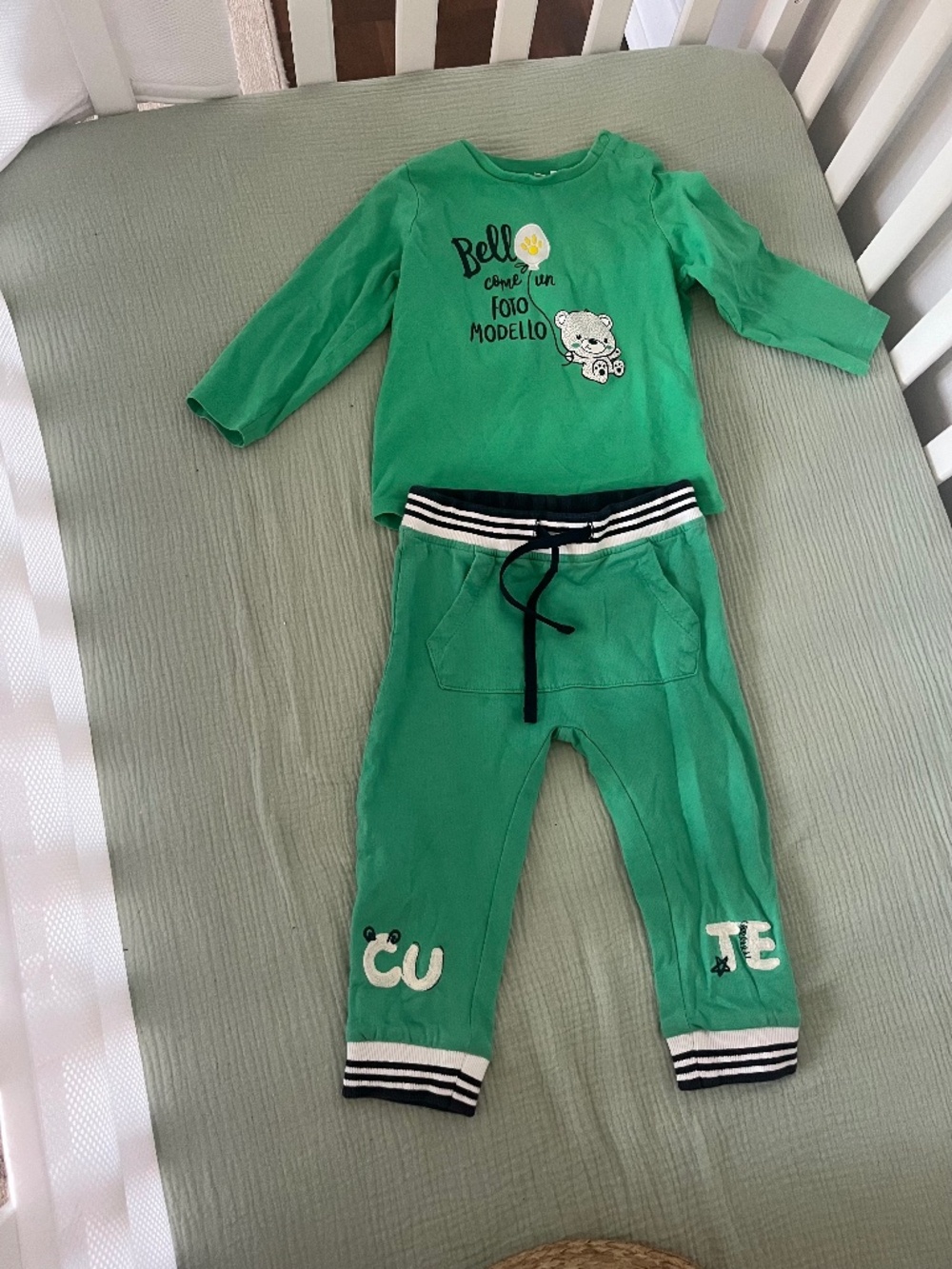 CUTE Sweatpants Set for Toddler Boys (24M)